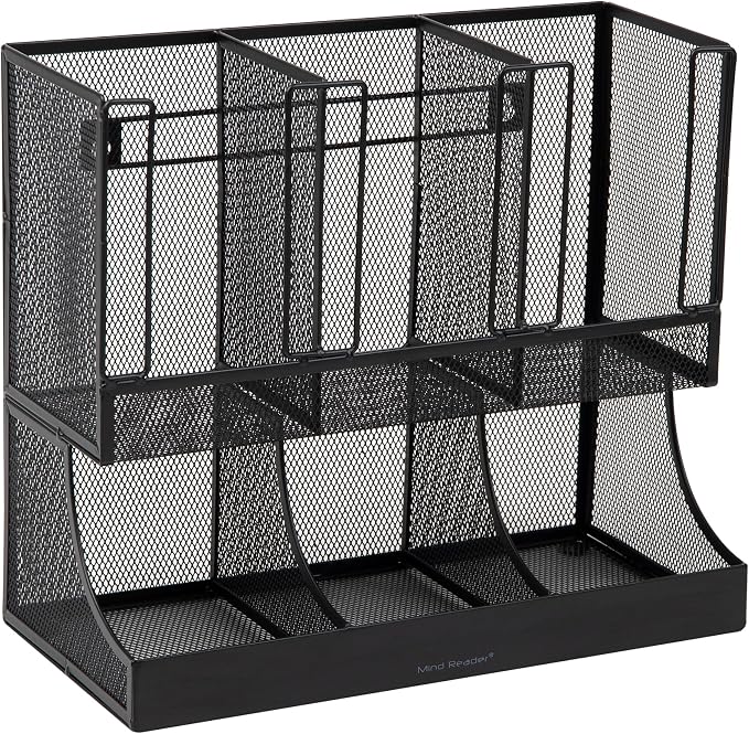 Mind Reader Multipurpose Countertop Organizer, Office Breakrooms, Cup and - Image 7