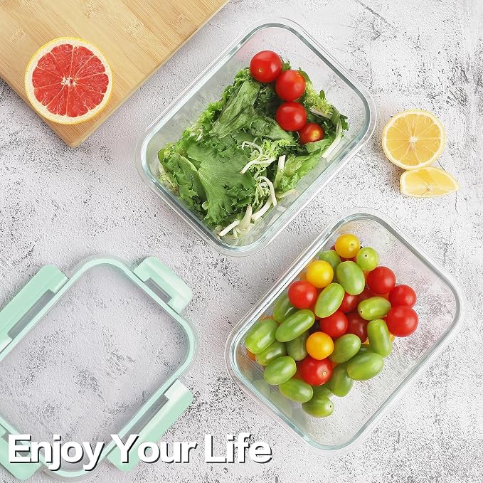 HOMBERKING 24pc Glass Food Storage Containers - Image 2