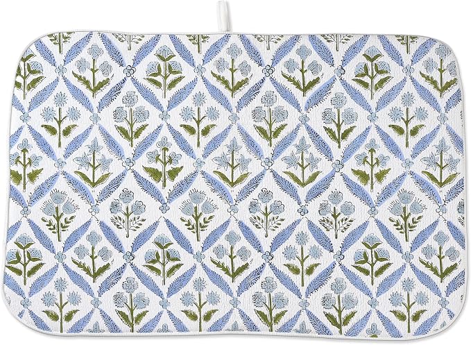 Boho Dish Drying Mat 18x24 Inches by OFIRD