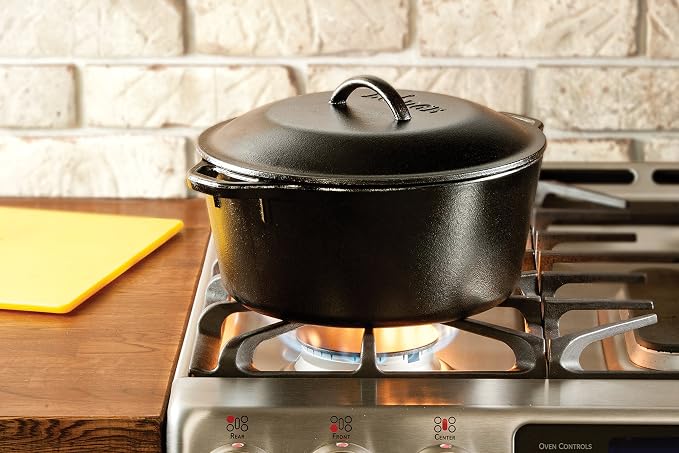 Lodge Cast Iron Dutch Oven - Image 4