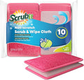 Scrub and Wipe Scrubbing Pads – SCRUBIT Dual Sided Scouring Pad and Sponge by SCRUBIT