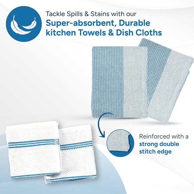 Casa Platino Silicone Oven Mitts Set, 8-Piece – 500°F Heat Resistant Mini Oven - Image 4