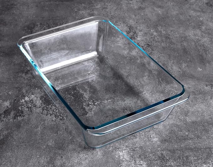 Deep Clear Glass Baking Dish, Rectangular Tempered Glass Baking Pan, The Larger - Image 4