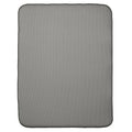 InterDesign 41141 Solid Large 24" x 18" Mat Black by iDesign