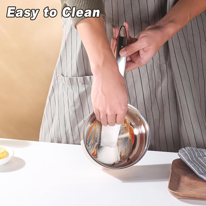 1-Quart Saucepan with Lid, Tri-Ply Stainless Steel Pot with Stay-Cool Handle & - Image 6