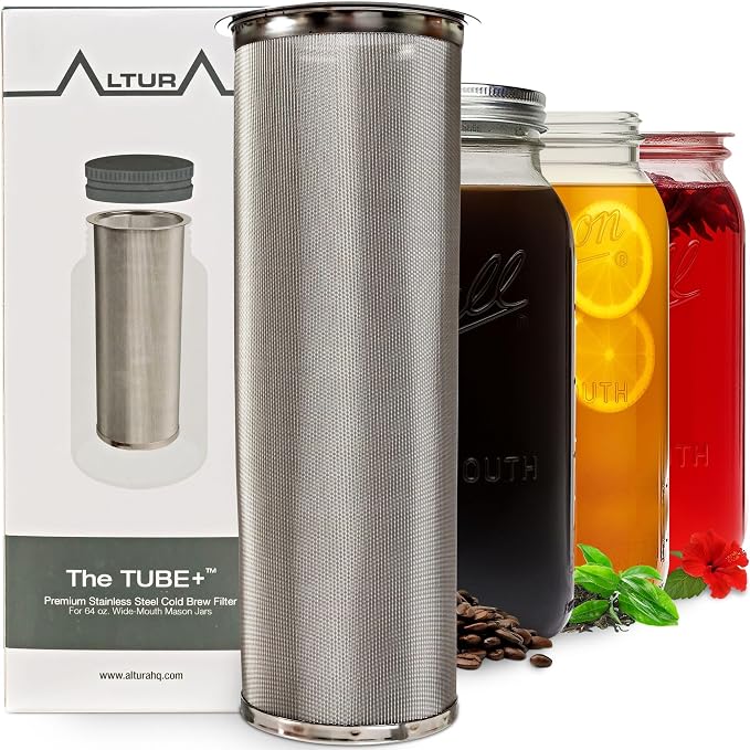 Altura The TUBE+ Cold Brew Coffee Maker and Tea Infuser by ALTURA