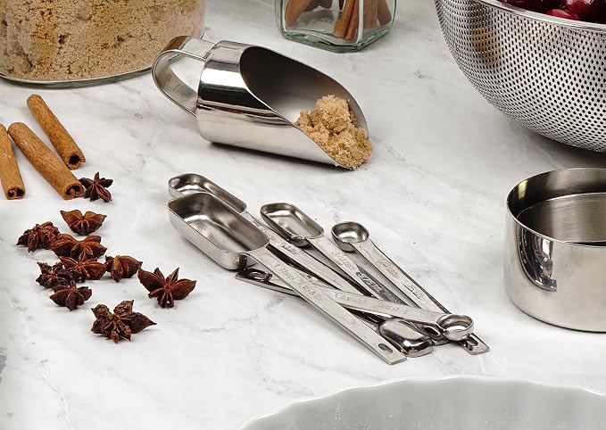 RSVP International Endurance Stainless Steel Spice Measuring Spoons - Image 3