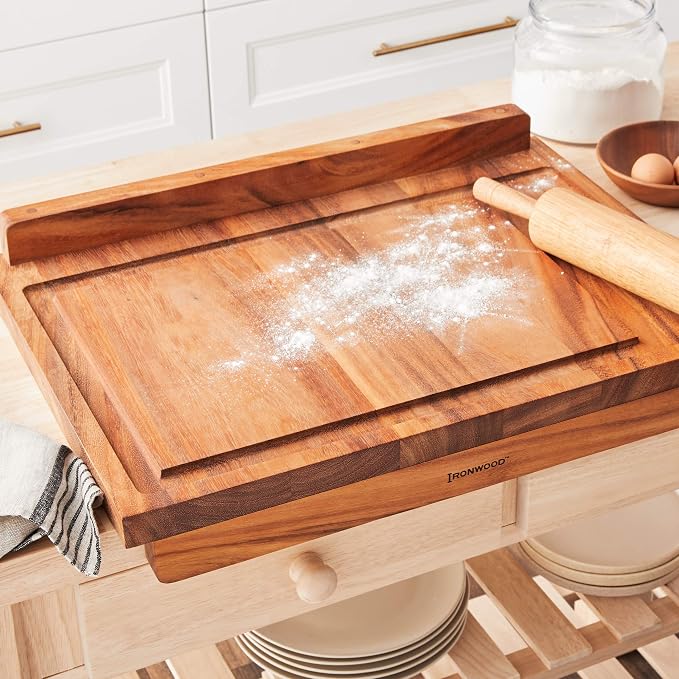 Ironwood Gourmet Double-Sided Countertop Lyon Pastry/Cutting Board - Image 9