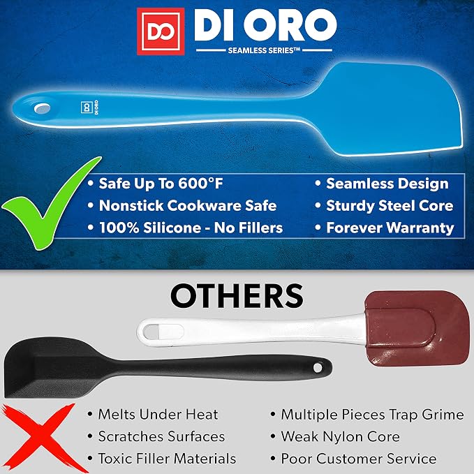 DI ORO Silicone Spatula Set - Image 2
