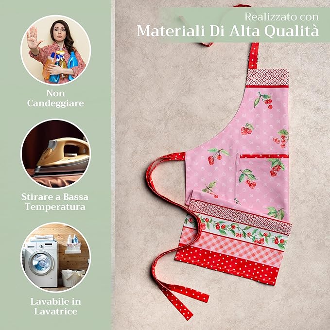 Maison d' Hermine 100% Cotton Apron - Image 3