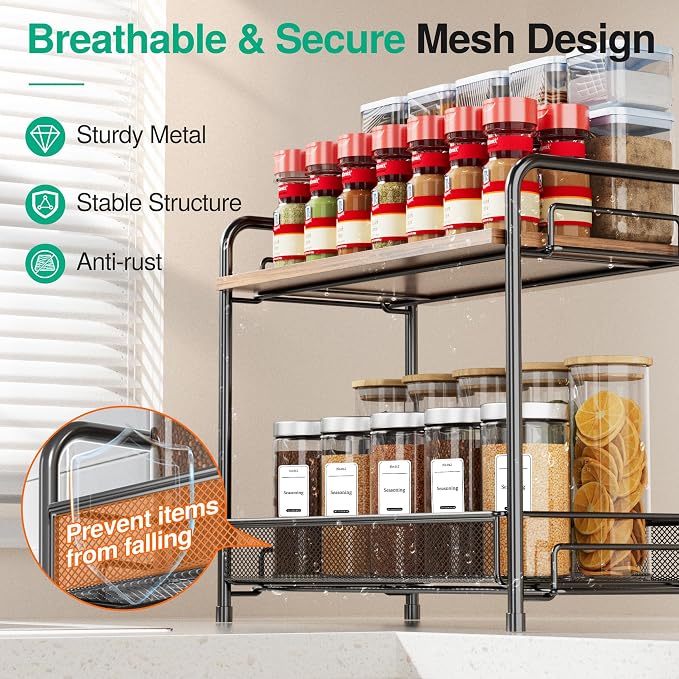 Spice Rack Organizer for Countertop - Image 5
