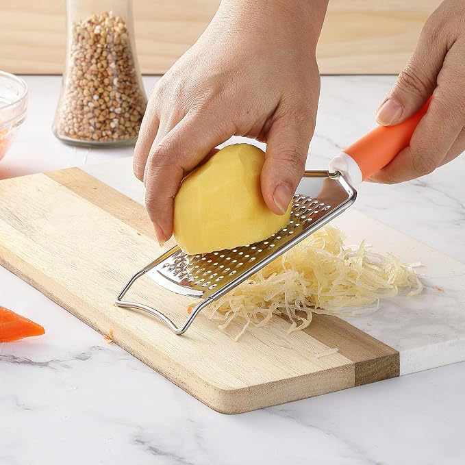 Cheese Grater with Handle, Vituer Stainless Steel Graters - Image 9