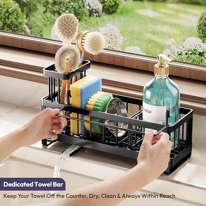 SWTYMIKI Sponge Holder for Kitchen Sink - Image 5