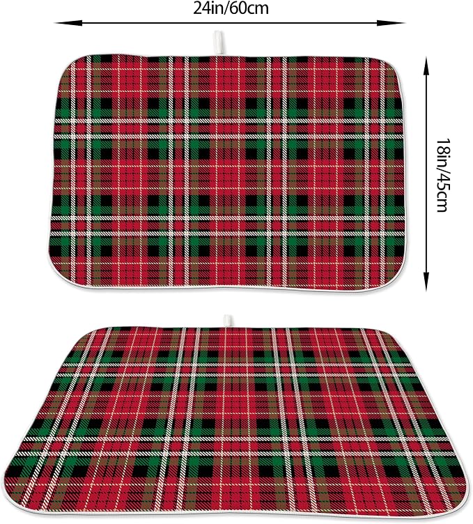 Christmas Drying Mat 18x24 Inches - Image 2