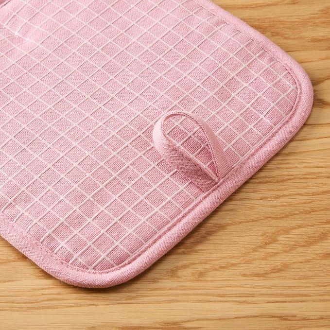 KITCHENAID Gourmet Series Gridlines Pot Holders 2-Pack Set, Heat Resistant up - Image 4