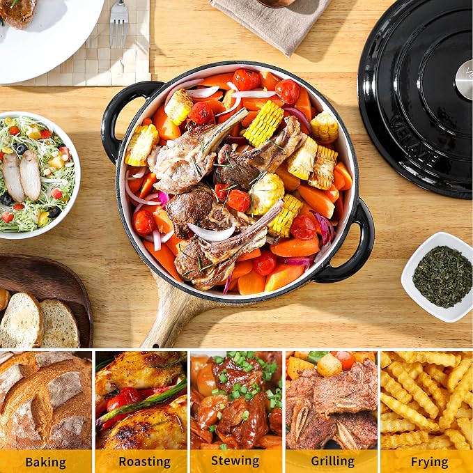 Velaze 7.5 QT Dutch Oven Pot - Image 6
