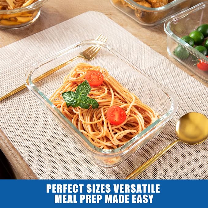 5-Pack Borosilicate Glass Containers - Image 8
