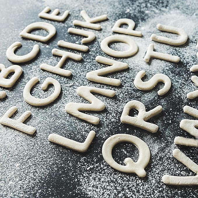 Alphabet Cookie Cutter Tool Set, Birthday Party Decorations - Image 3