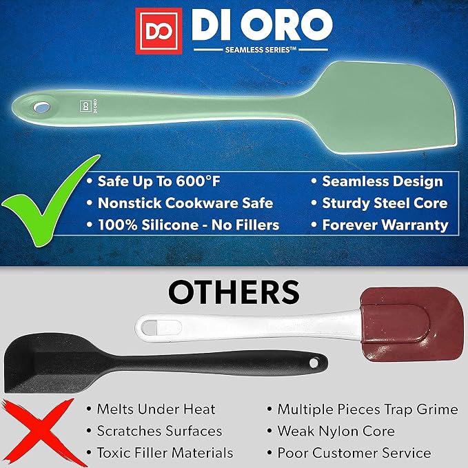 DI ORO Silicone Spatula Set - Image 2
