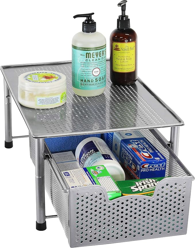 Simple Houseware Stackable Cabinet Basket Drawer Organizer - Image 8