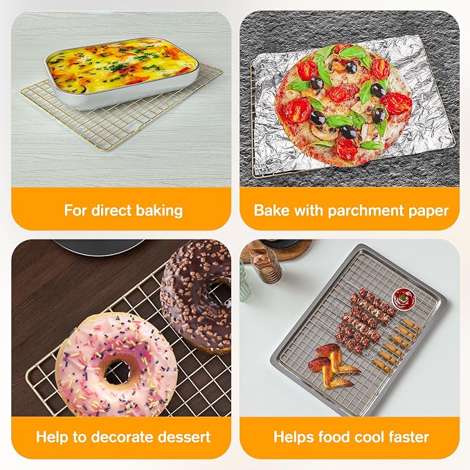2-Pack Cooling Racks for Cooking and Baking - Image 4
