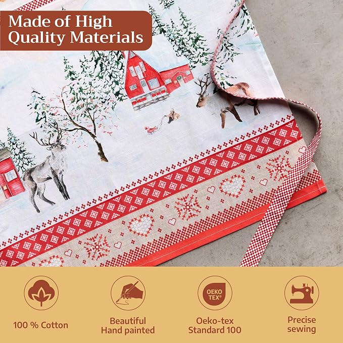 Maison d' Hermine 100% Cotton Apron - Image 3