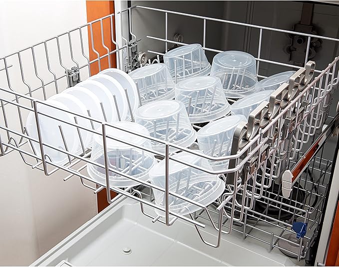 DuraHome Deli Containers with Lids 12 oz. Leakproof 40 Pack BPA-Free Plastic - Image 3