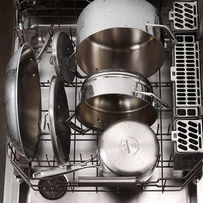 Tramontina Signature Tri-Ply Clad Stainless Steel 4-Quart Sauce Pan - Image 9