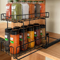 Simple Houseware 2-Tier Spice Rack Slide Out Wire Basket Drawer Organizer by SimpleHouseware