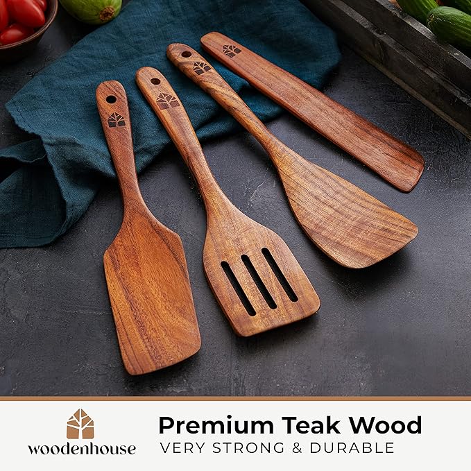 Wooden Spatula for Cooking - Image 3