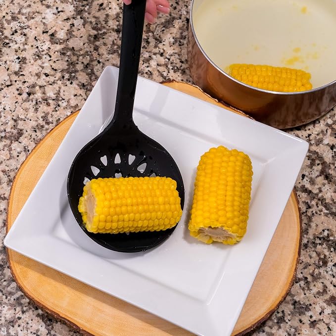 Culinary Couture Black Silicone Kitchen Utensils Set of 6, Non-Stick - Image 9