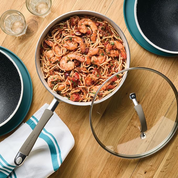 Rachael Ray Cucina Ceramic Nonstick Saute Pan - Image 8