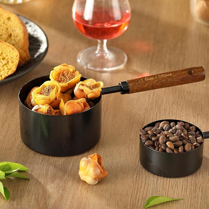 8PCS Measuring Cups and Spoons Set, DV Stainless Steel Measuring Cups - Image 5