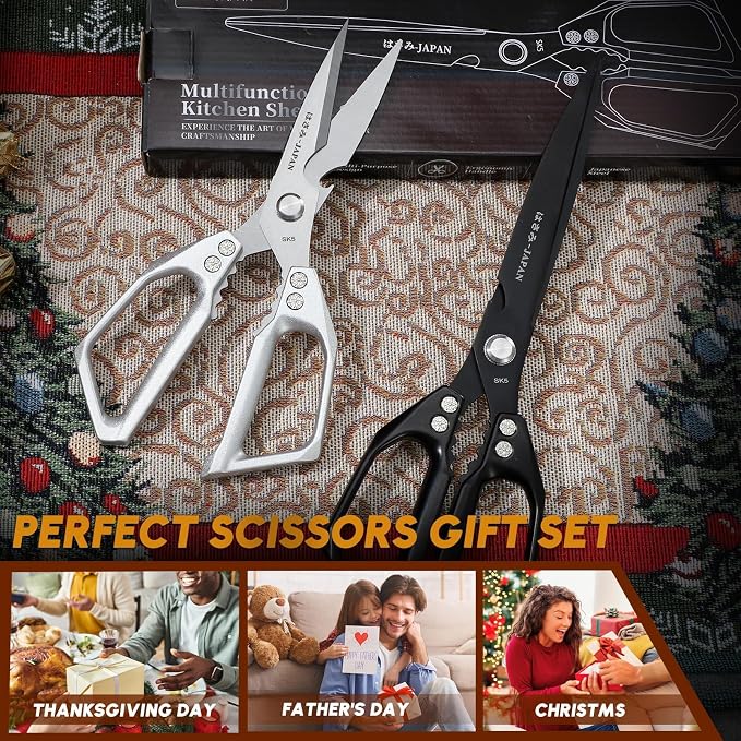 HUUSK Kitchen Shears Set Upgraded - Image 7