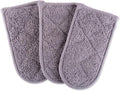 DII Basic Terry Collection Quilted 100% Cotton, Pan Handle, 3 Piece by DII