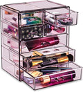 Sorbus Acrylic Makeup Organizer Set, 7-Drawer Vanity & Countertop Cosmetic by Sorbus