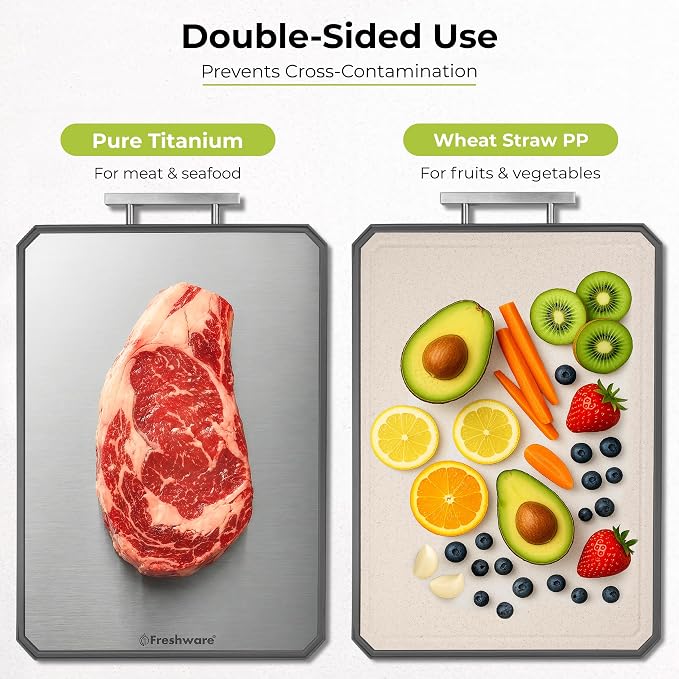 Freshware Titanium Cutting Board - Image 5