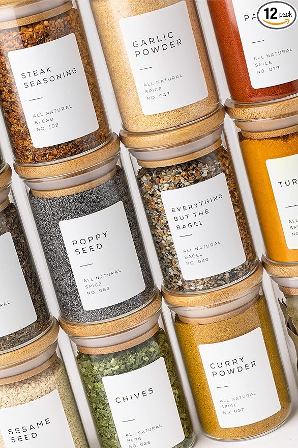 Bloomondo Empty Spice Jars by Bloomondo