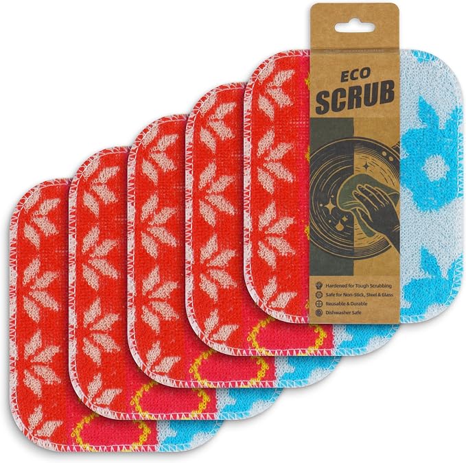 Amarelle Scrub, Eco-Friendly Reusable Dish Scrubbers by Amarelle