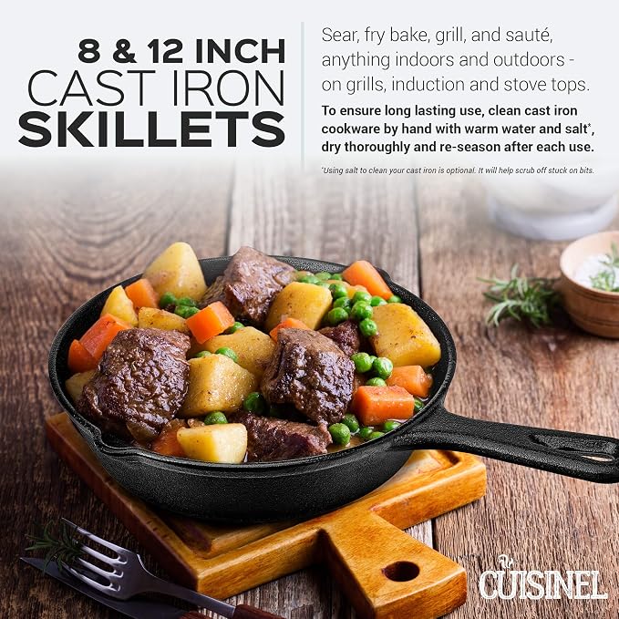Cast Iron Skillet Set - Image 4
