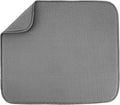 S&T INC. Dish Drying Mat, 16” x 18”, Absorbent Microfiber Kitchen Counter Mat by STINC