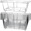 COMFICOVE 12 Pack Chafing Wire Rack Buffet Stand Chrome Frame by COMFICOVE