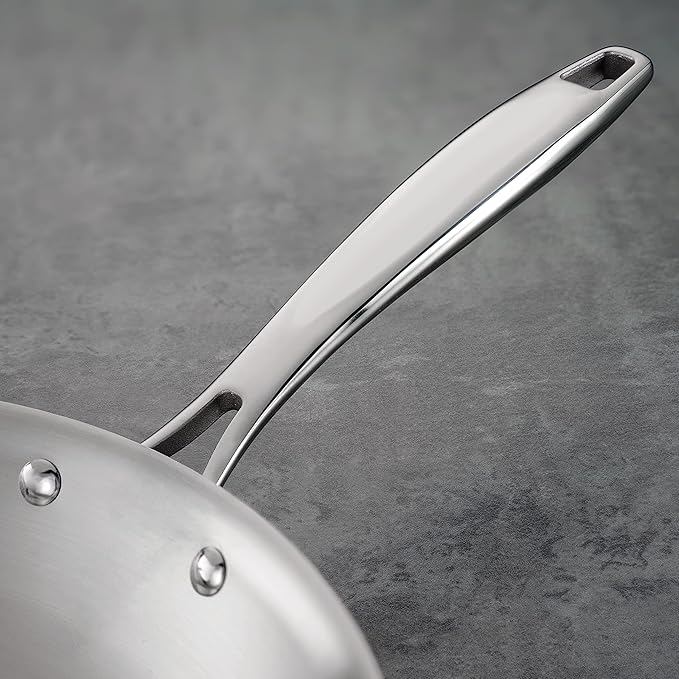 Tramontina Signature Tri-Ply Clad Stainless Steel 10-Inch Frying Pan, - Image 4