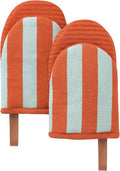 Folkulture Mini Oven Mitts | Heat Resistant 5.75"x9" by FOLKULTURE