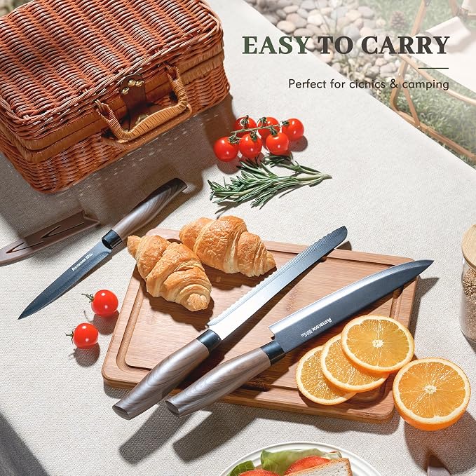 Astercook Knife Set, 13-Piece Kitchen Knives Set - Image 7