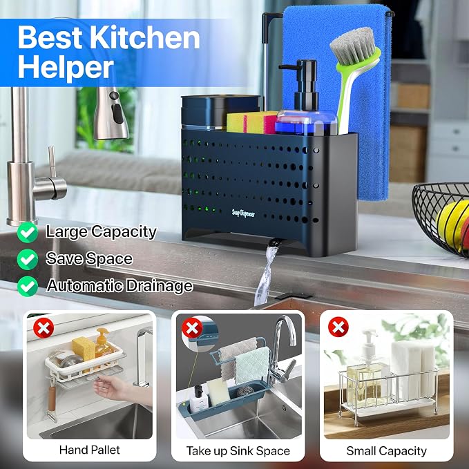 YAN & HIN Dish Soap Dispenser Set - Image 7