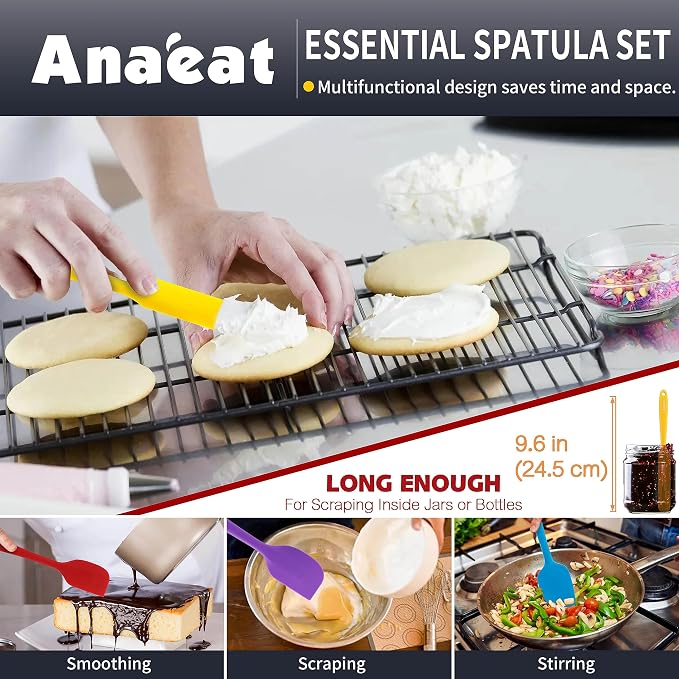 Anaeat Silicone Spatula Set of 5 - Image 6