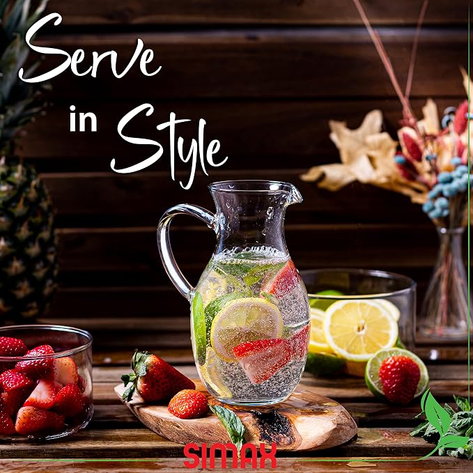 Simax Small 16 Ounce Borosilicate Glass Pitcher - Image 8