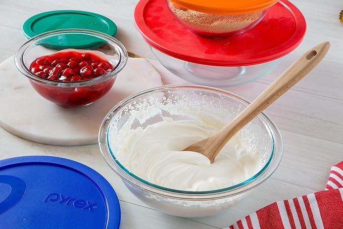 Pyrex 325 2.5qt Glass Mixing Bowl - Image 2