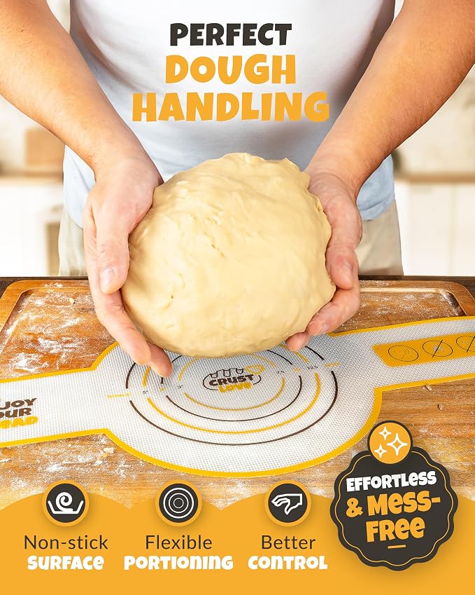 CRUSTLOVE Silicone Bread Sling for Dutch Oven – Non-Stick Sourdough Sling & - Image 4
